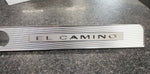 64-65 El Camino Glove Box Trim Billet Aluminum - Bead Blast Background