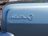 65 Chevelle Malibu LS rear quarter panel emblem - Billet Aluminum