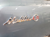 65 Chevelle Malibu LS rear quarter panel emblem - Billet Aluminum